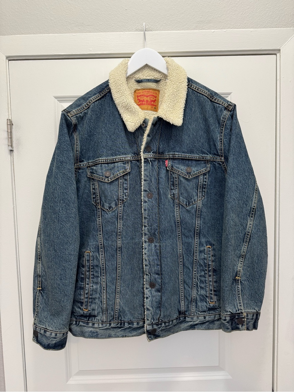Levi's Denim Jacket Sherpa Lined Trucker